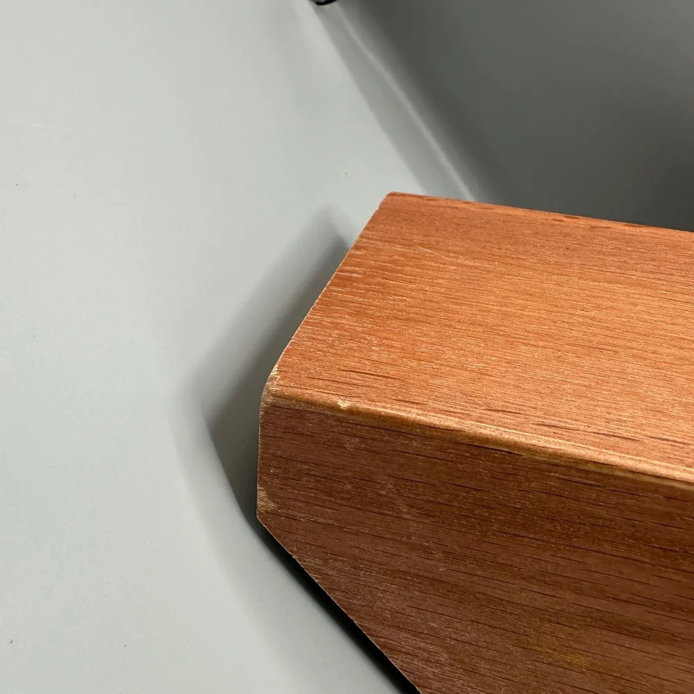 Cutco 10 Slot Oak Wood Knife Block Kitchen Cutlery Organizer Honey Finish